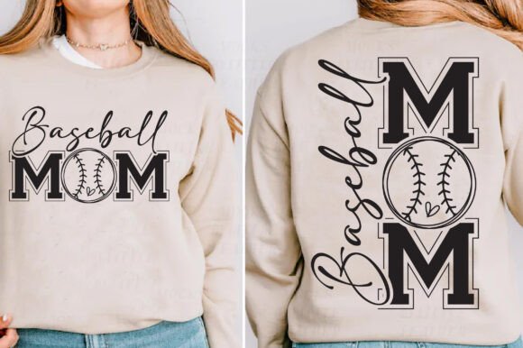 Baseball Mom SVG: A Versatile Graphic for T-Shirt Designs and More