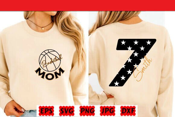 Basketball Mom SVG: A Versatile Graphic for T-Shirt Designs and More