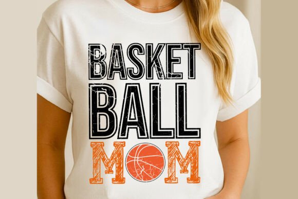 Basketball Mom SVG PNG: A Versatile Graphic for T-Shirt Designs and Branding