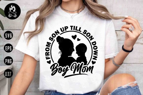 Boy Mom SVG: A Heartfelt Graphic Design Asset for Local Business Branding