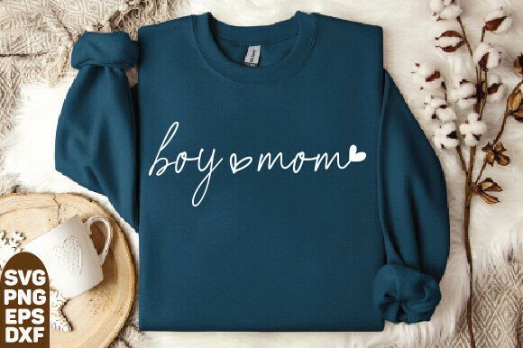 Boy Mom Svg: A Versatile Graphic Design Asset for T-Shirt Designs and Branding
