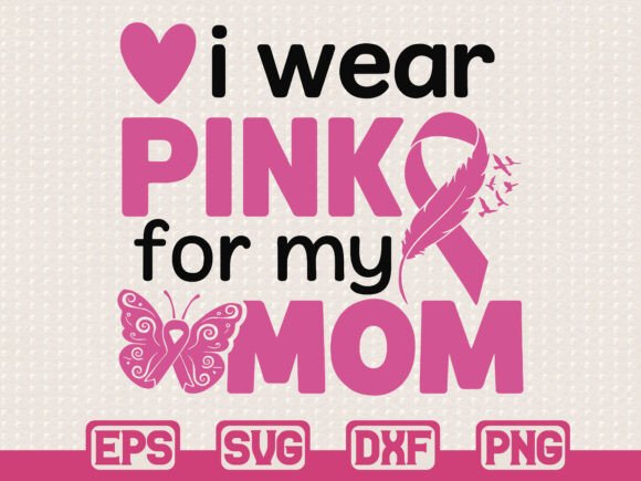 Breast Cancer Awareness Mom SVG PNG: A Powerful Graphic Design Asset for Local Business Branding
