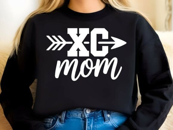 Cross Country XC Mom SVG: A Versatile Graphic Template for Crafters