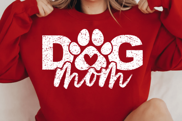 Dog Mom SVG Design: A Versatile Graphic for T-Shirt Projects