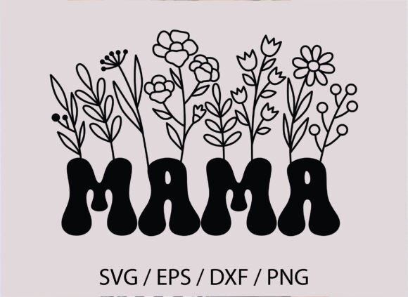 Floral Mama PNG & SVG: A Versatile Graphic Design Asset for Content Creators