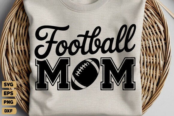 Football Mom SVG & Baseball PNG: A Powerful Graphic Design Asset for T-Shirt Designs