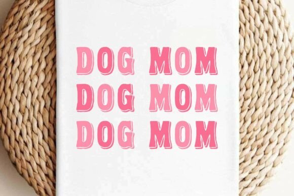 Retro Dog Mom SVG PNG: A Versatile Graphic for Creative Projects