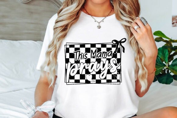 This Mama Prays SVG PNG: A Versatile Graphic Design Asset for T-Shirt Designs and Branding